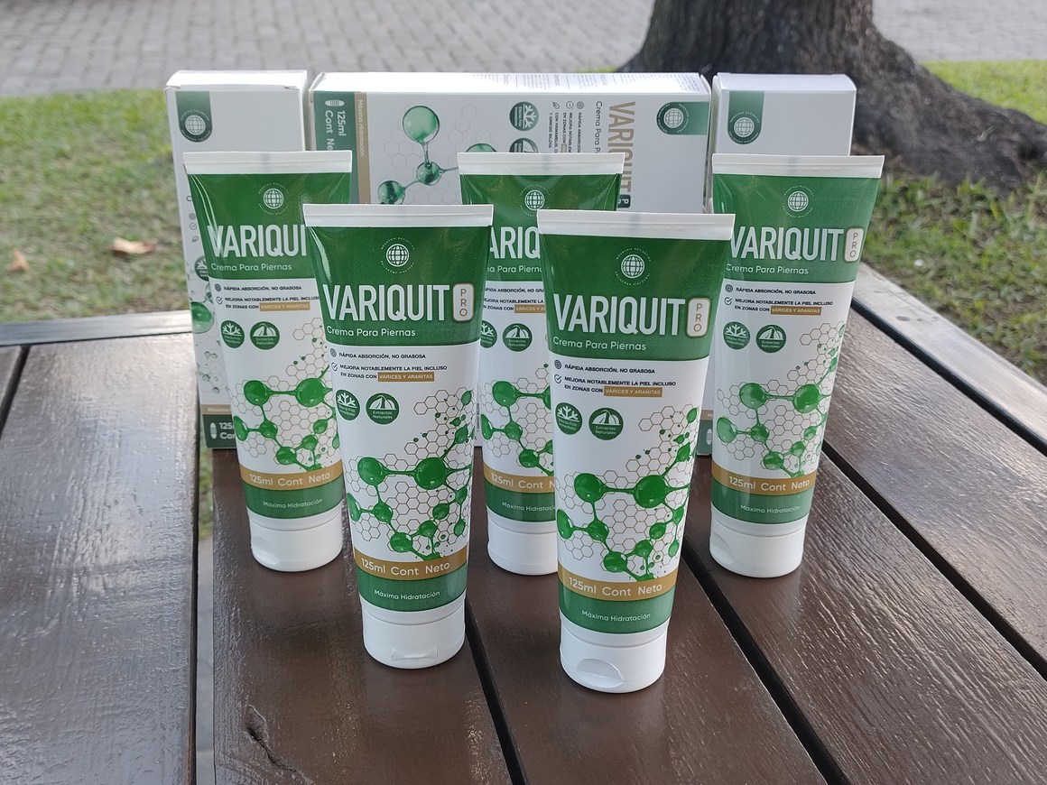VARIQUIT PRO · crema para piernas de extractos naturales